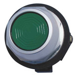 Eaton Non-Illuminated Push Button,30mm,Green HT8AAGAB