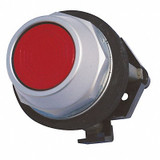 Eaton Non-Illuminated Push Button,30mm,Metal HT8AARAB
