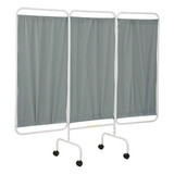 R&b Wire Products Privacy Screen,3 Panel,69inH,Green  PSS-3C/AML/GG