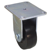 Sim Supply NSF-Listed Plate Caster,Rigid,325 lb.  P12R-HR060D-P2