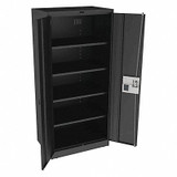 Tennsco Storage Cabinet,78"x36"x24",Black,4Shlv  7824ELBK
