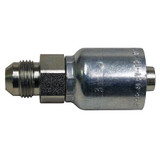 Parker Crimp Fitting,1/4" I.D.,M,JIC 10343-5-4