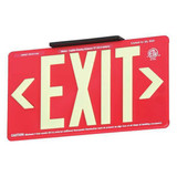 Manufacturer Varies Exit Sign,8 5/8 in x 15 7/8 in,Plastic GRAN7804