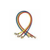 Yellow Jacket Manifold Hose Set,36 In,Red,Yellow,Blue  22983