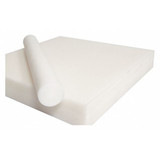 Manufacturer Varies PlstcRod,AcetalHomopol,1 3/4"Di,3ftL,Wht 2XML8