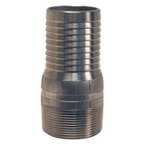 Dixon Barbed Hose Fitting,Hose ID 4",BSPT  RST40A