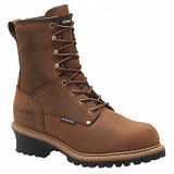 Carolina Shoe Logger Boot,D,9,Brown,PR CA5821