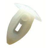 Sim Supply Push-In Rivet,White,Dome,4/9" L,PK25  27AC0007