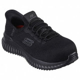 Skechers Athletic Shoe,M,7,Black,PR  108152 BLK Size 7