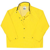 MCR Safety® Concord Series Rainwear Jacket, X-Large, Yellow, 1/Each