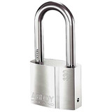 Abloy Keyed Padlock,1 in,Rectangle,Silver  PL330/100B-KA