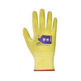 Emerald Cx Work Gloves,Nitrile,2XL,Yellow/Yellow,PR S13CXSI-11