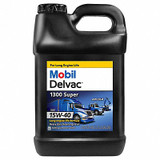 Mobil Engine Oil,2.5 gal,Synthetic Blend 122493