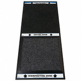 Notrax Floor Mat,0.36 gal. Well Capacity,Black 355S002500