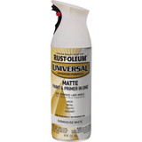 Rust-Oleum Universal 12 Oz. Matte Farmhouse White Enamel Spray Paint 376725 780395