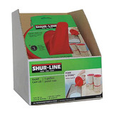 Shur-Line Pour and Store Paint Lid,Red,6-1/4in. L  2007061