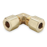 Parker Union Elbow,Brass,Comp,3/4In,PK5 165C-12