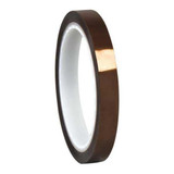 3m Elec Tape,15 ft Lx3/8 in W,3 mil,Amber 1205