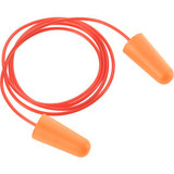 Global Industrial Bullet Earplugs Tapered Corded NRR 32 dB 100 Pairs/Box