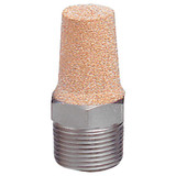 Arrow Pneumatics Muffler,Bronze,1 1/4" Air Inlet,NPT ASP - 10