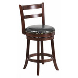 Flash Furniture Cappuccino Wood Stool,26" TA-16026-CA-GG