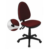 Flash Furniture Mid-Back Task Chair,Burgundy WL-A654MG-BY-GG