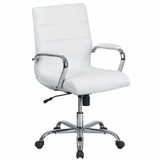 Flash Furniture Executive Swivel Office Chair GO-2286M-WH-GG