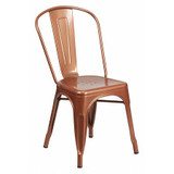 Flash Furniture Copper Metal Chair ET-3534-POC-GG
