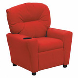 Flash Furniture Red Microfiber Kids Recliner BT-7950-KID-MIC-RED-GG