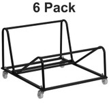Flash Furniture Sled Base Stack Chair Dolly,PK6 6-RUT-188-DOLLY-GG