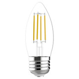 Current LED Bulb Decorative,3 5/6 in L,5 W,PK2 LED5DFBM-C-2PK