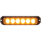 Buyers Products Strbe Lght,6 Ambr LEDs,Sync or Altern,5" 8891500