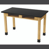 National Public Seating Science Lab Table,W/BC 24" x 48" x 30",L SLT1-2448HB