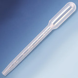 Globe Scientific Wide Bore Transfer Pipet,124mm,PK500 135040-S01