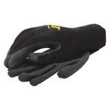 Cat Latex Coated Palm,Poly Cotton Glove,L CAT017400L