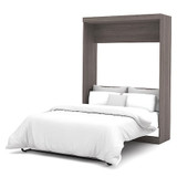 Bestar Full Wall Bed,Nebula ,Bark Gray 25183-47