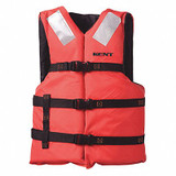 Kent Safety Life Jacket,Adult,UNIV,15.5lb,Foam,OR 150000-200-004-23