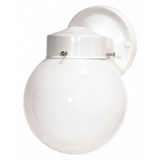 Nuvo Outdoor Wall Fixture,1L,6",White SF76-704