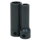 Williams Deep Impact Socket,3/8" D,6Pt 1" 12-632