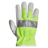 Superior Glove Leather Gloves,L/9 Goatskin,PK 12  378GAHVBL