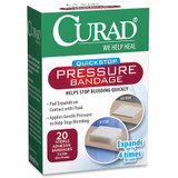 Curad Adhesive Bandages,1"X2 3/4",Green,PK100 NON85100