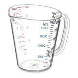 Carlisle Commercial Measuring Cup, 1 pt, Clear 4314207