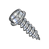 Sim Supply Self Drilling Screws,10-12X1 1/,PK 2000 1024AW