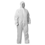 Kleenguard Coveralls,3XL,Wht,KleenGuard A20,PK50 68975