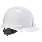 Ergodyne White Class E Hard Hat Cap Style w/ Ratc 8970
