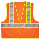 Ergodyne Orange Type R Class 2 Two-Tone Vest,S/M 8230Z