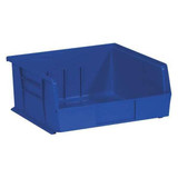 Partners Brand Bin,Stack and Hang,10 7/8x11x5",Blue,PK6 BINP1111B