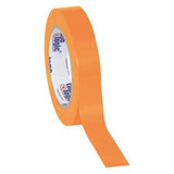 Partners Brand Tape,Vinyl,Safety,1x36 yd.,Orange,PK3 T91363PKO