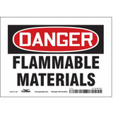 Condor Safety Sign,5 inx7 in,Vinyl 478H60