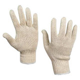 Partners Brand String Knit Cotton Gloves,L,PK12 GLV1010L